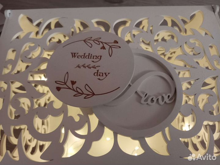 Свадебная шкатулка для колец