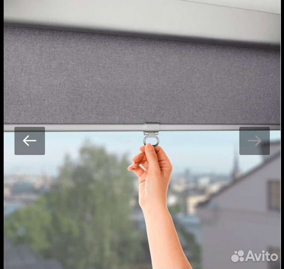 Рулонная штора икеа Третур, 120х195 см