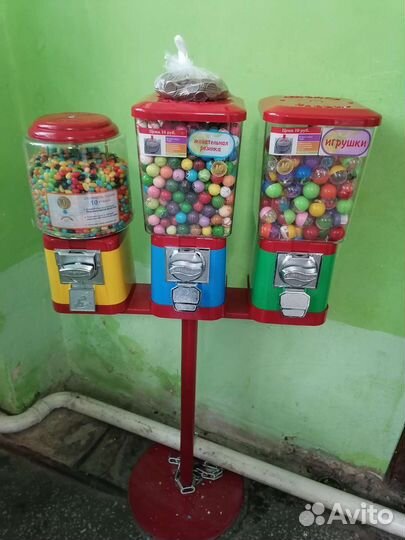 Вендинговые автоматы с жвачками