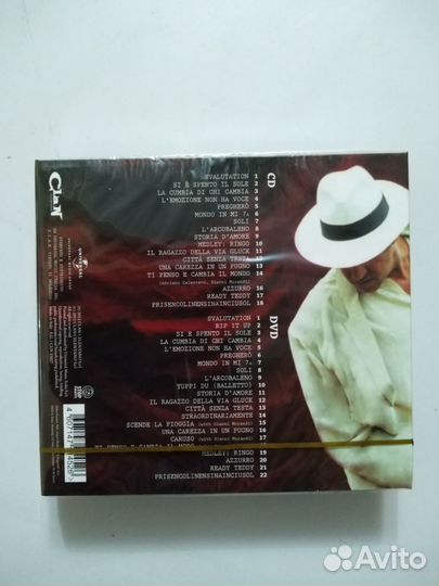 CDдиск + DVDдиск. Adriano Celentano