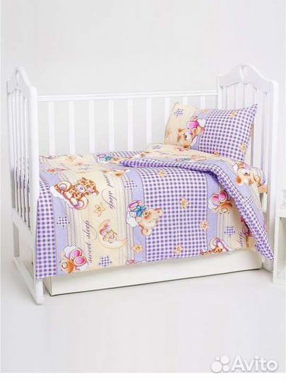 Детское постельное белье 120 60
