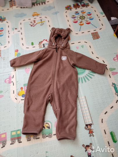 Флисовый комбинезон крокид 74