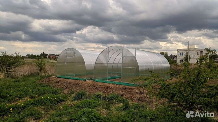 Усиленная Теплица поликарбонат, кредит, рассрочка