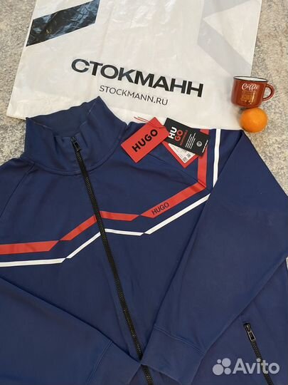 Hugo boss зип кофта толстовка оригинал мужская XL