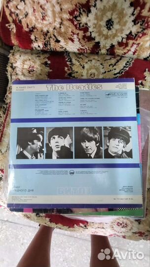 Винил Beatles фирма Мелодич