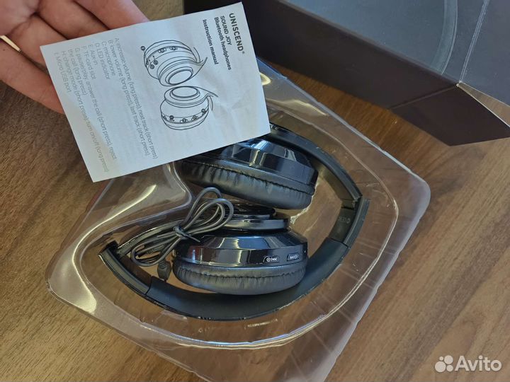 Беспроводные наушники новые uniscend sound joy