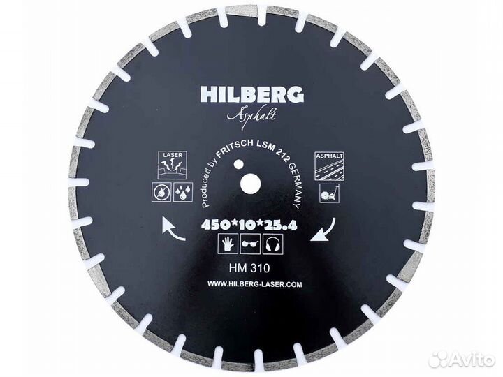 Диск алмазный 450 Hilberg Hard Materials HM310