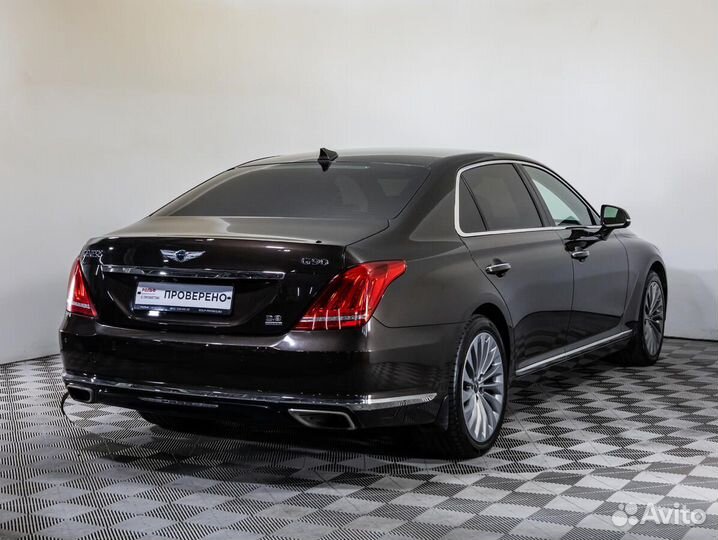 Genesis G90 3.8 AT, 2016, 190 486 км