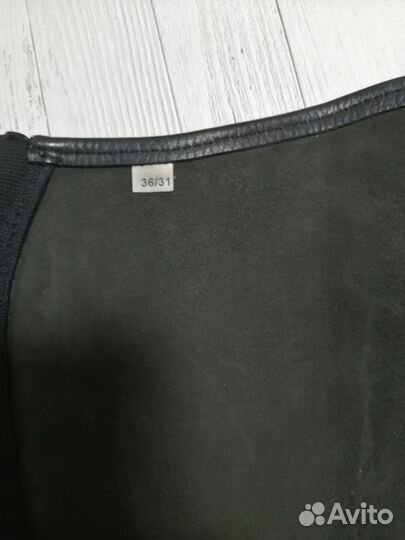 Краги кожаные для подростка 36/31