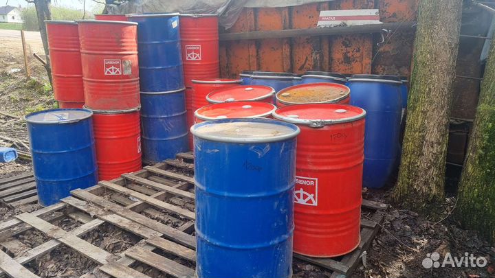 Бочки металлические 200л