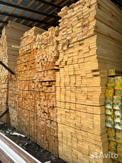 Доска строганная, сухая 45х90х3000