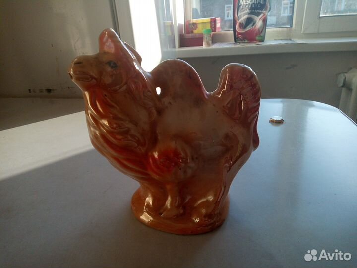 Штоф верблюд фарфор СССР