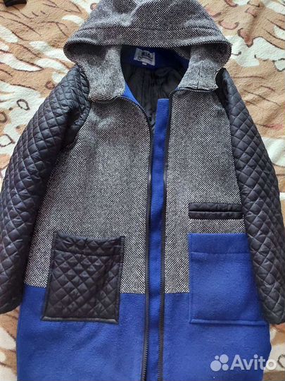 Пальто для девочки 140