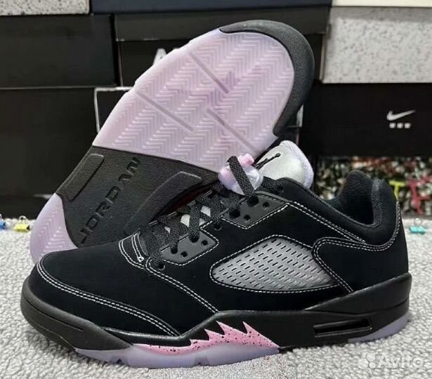 Кроссовки nike air jordan 5 retro low dongdan