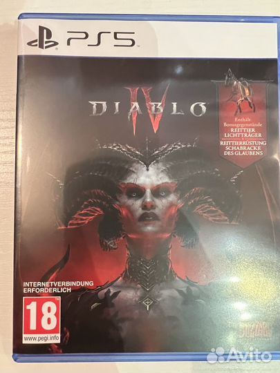 Diablo 4 ps5 диск