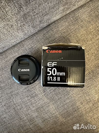 Объектив canon EF 50mm 1 8