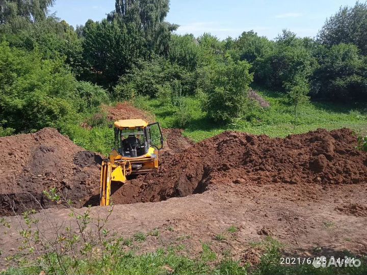 Услуги экскаватора погрузчика jcb, твэкс
