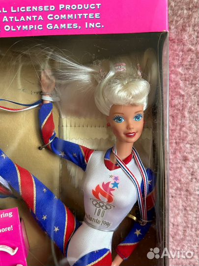 Куклы Barbie Olympic Gymnast & Indiana University