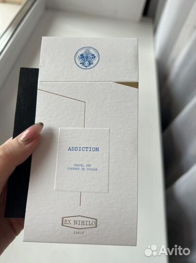 Парфюмерный набор EX nihilo travel set addiction