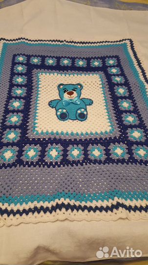 Плед ручной работы