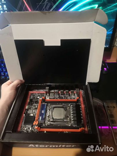 Материнская плата 2011v3 с процессором