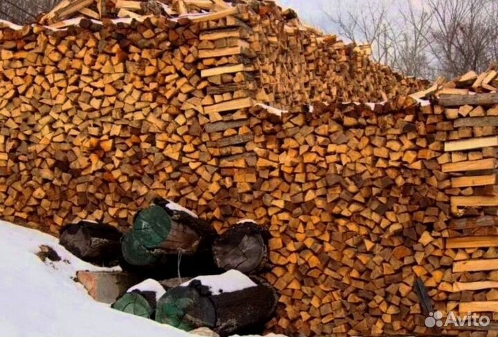 Дрова наколотые