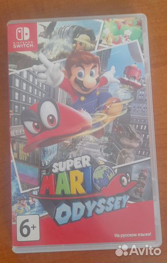 Игра Super Mario odyssey