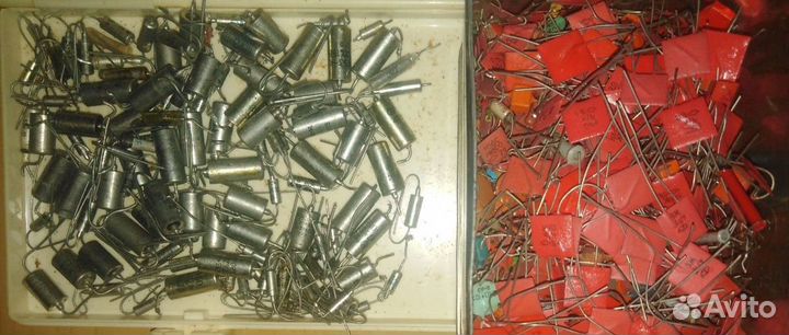 Конденсаторы советские разные