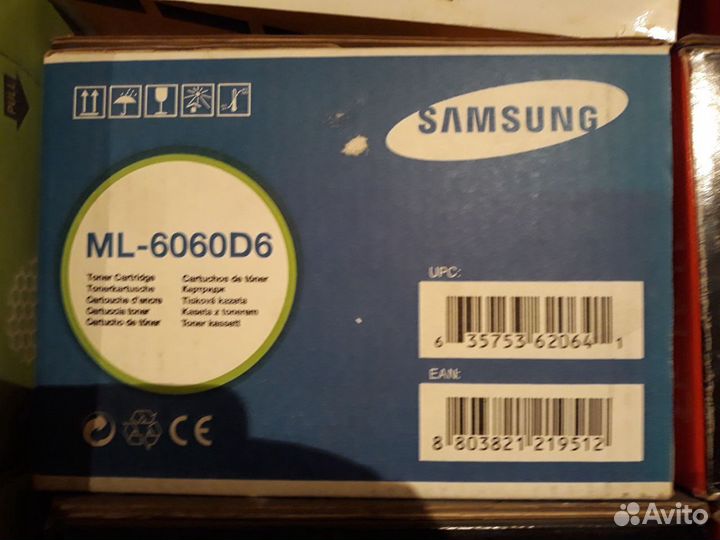 Оригинальный картридж Samsung ML-6060D6
