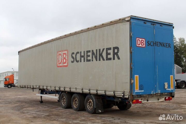 Полуприцеп шторный Kassbohrer Maxima, 2008