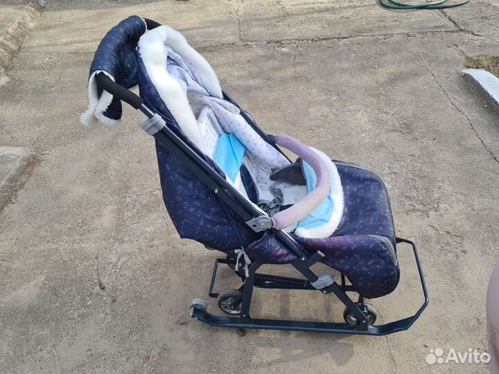 Санки коляска ника детям 7-1Б