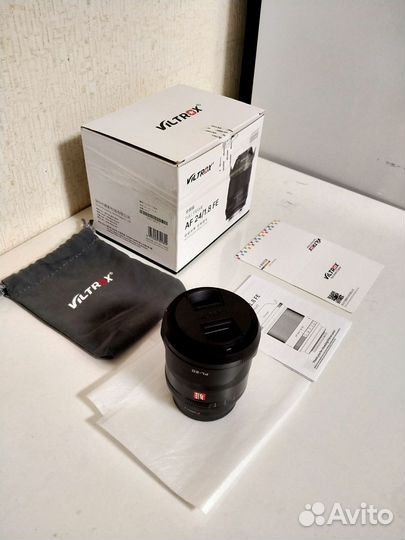 Объектив viltrox 24 mm f 1.8 sony (полный кадр)