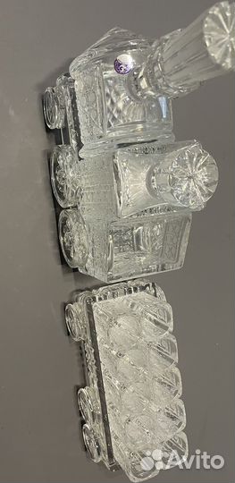 Хрусталь, графин, стопки, набор