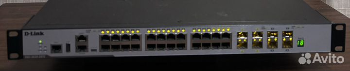 Коммутатор dlink DGS 3630-28TC