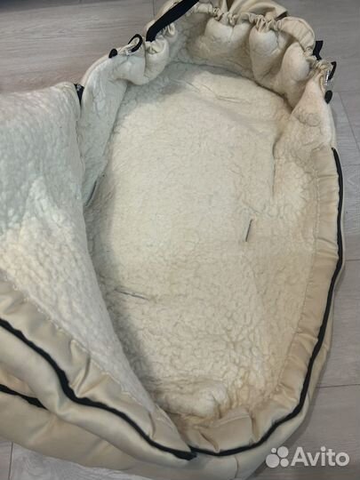 Овчинный конверт в коляску