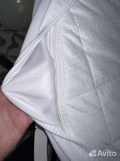 Матрас детский круглый, наматрасник, простынь