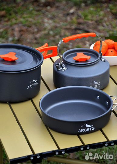 Туристическая посуда (набор) для кемпинга