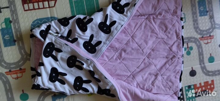 Конверт одеяло на выписку осень