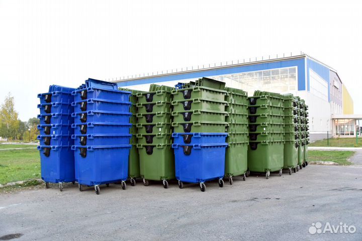 Мусорные Контейнеры с Бесплатной Доставкой от 10шт