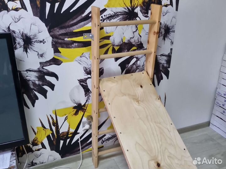 Детская шведская стенка деревянная