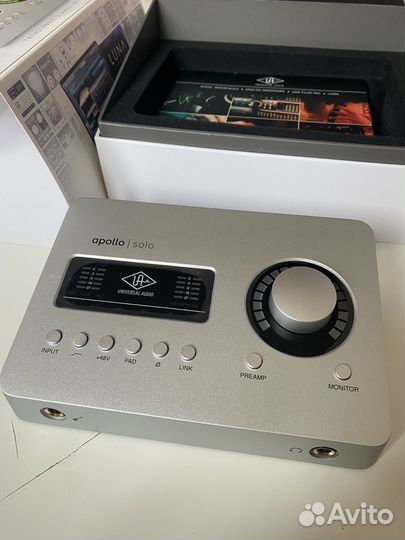 Звуковая карта Universal Audio Apollo Solo