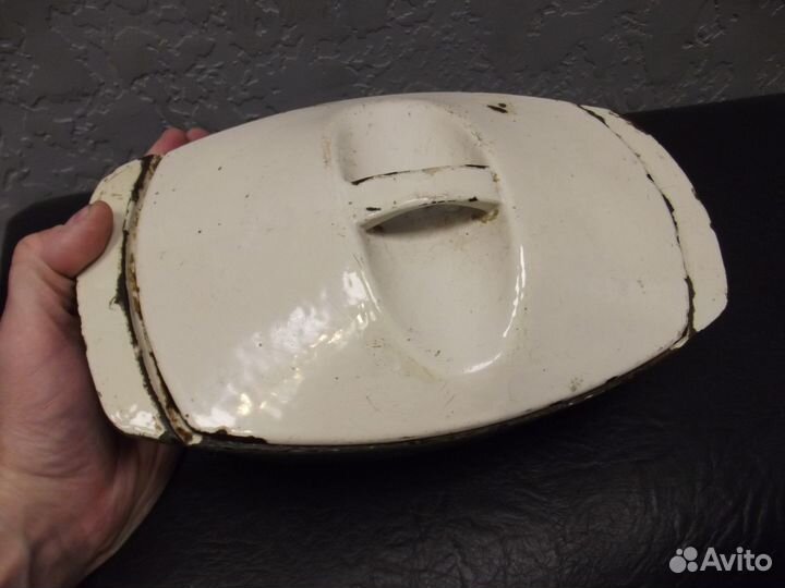 Утятница эмаль чугун СССР