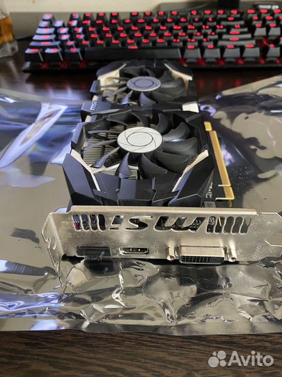 MSI GeForce GTX 1050 Ti 4Gb