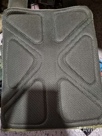 Бронижел с плитами мох