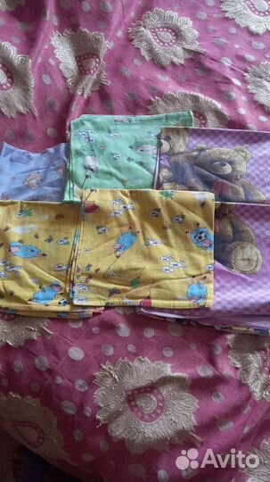 Пастельное белье для детского сада