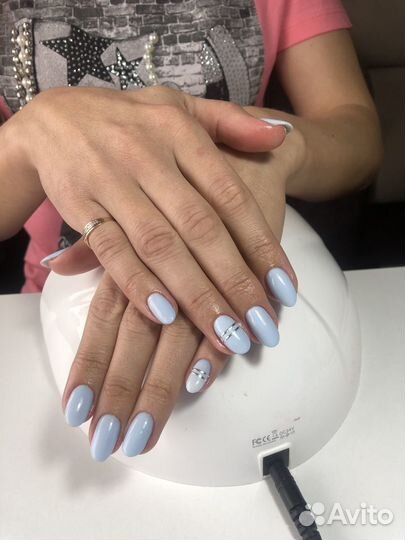 Маникюр и укрепление + покрытие
