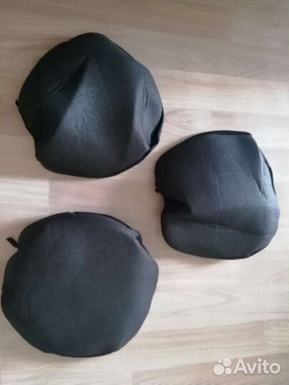 Три чехла на подголовники ваз 2114