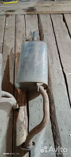 Глушитель toyota camry 4s-fe