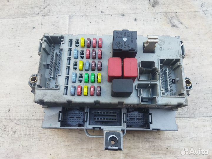 Блок предохранителей Фиат Добло