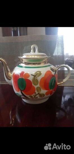Чайник заварочный фарфоровый СССР
